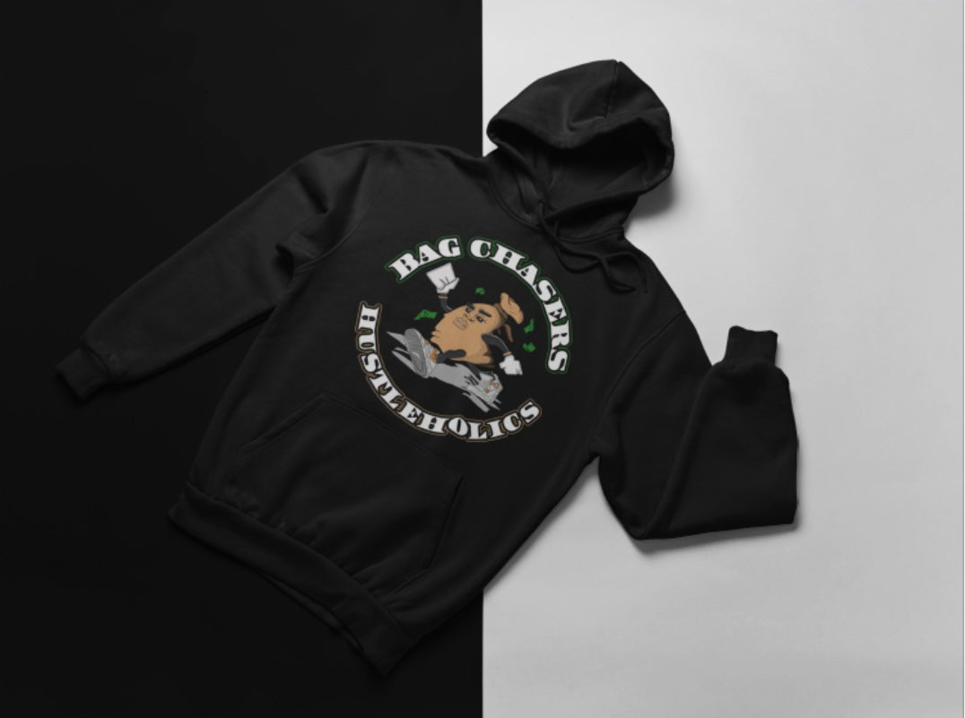 Hustleholics”Bag Chasers” Hoodie