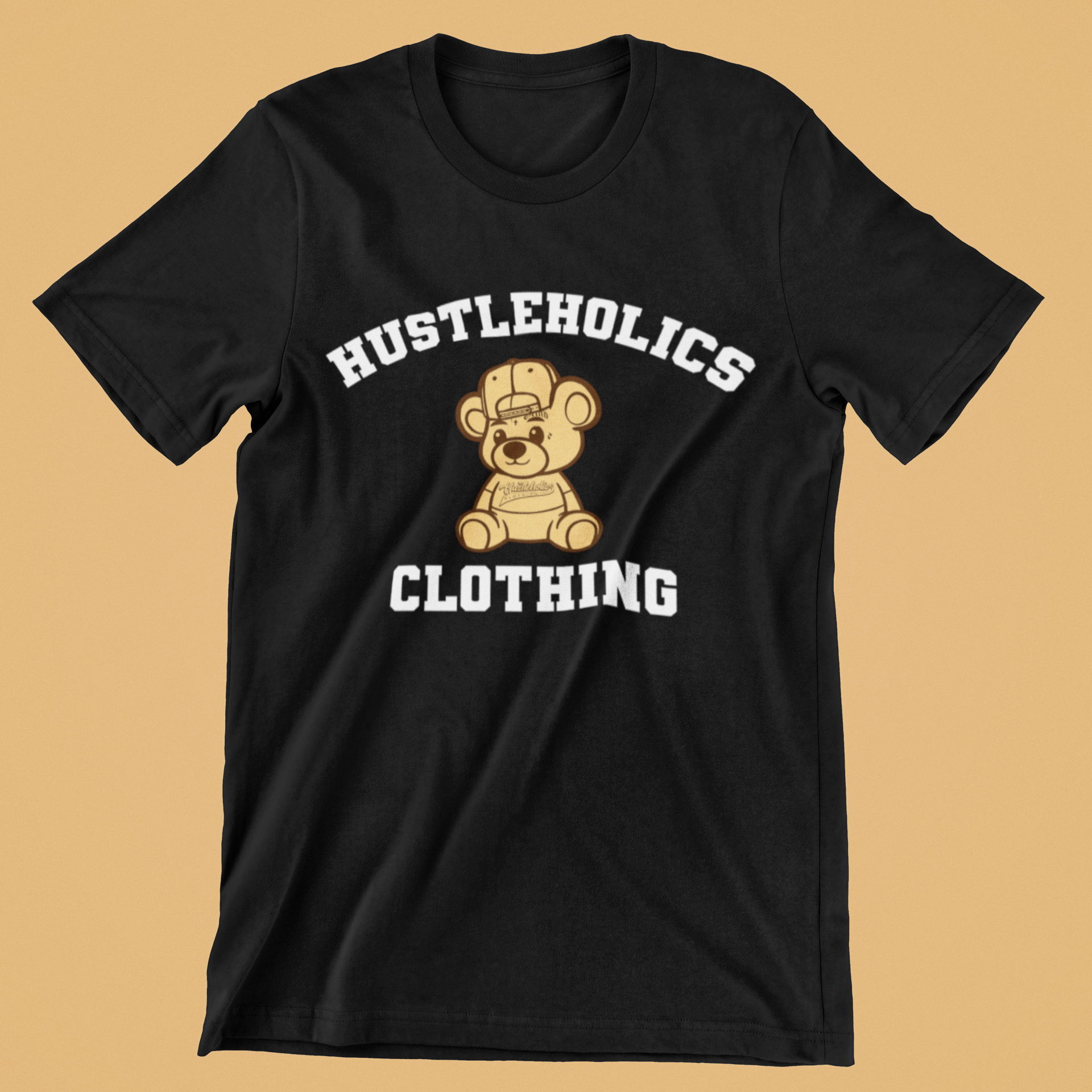 Hustleholics “Golden Teddy Bear” T-Shirt