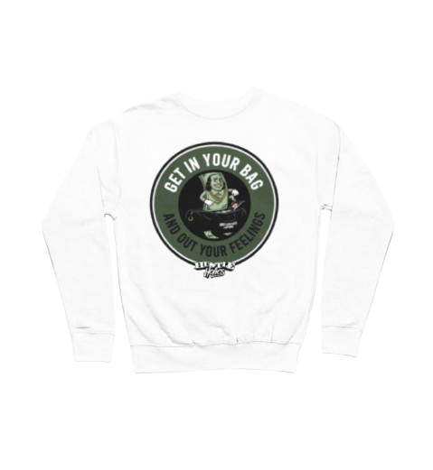 Hustleholics “Get Out Your Feelings” Crewneck