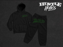 Load image into Gallery viewer, Hustleholics”OG  Varsity Script Sweatsuit”
