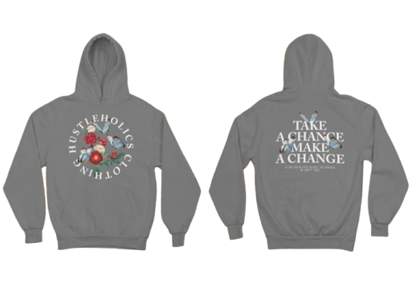 Hustleholics"Take A Chance Make A Change" Hoodie